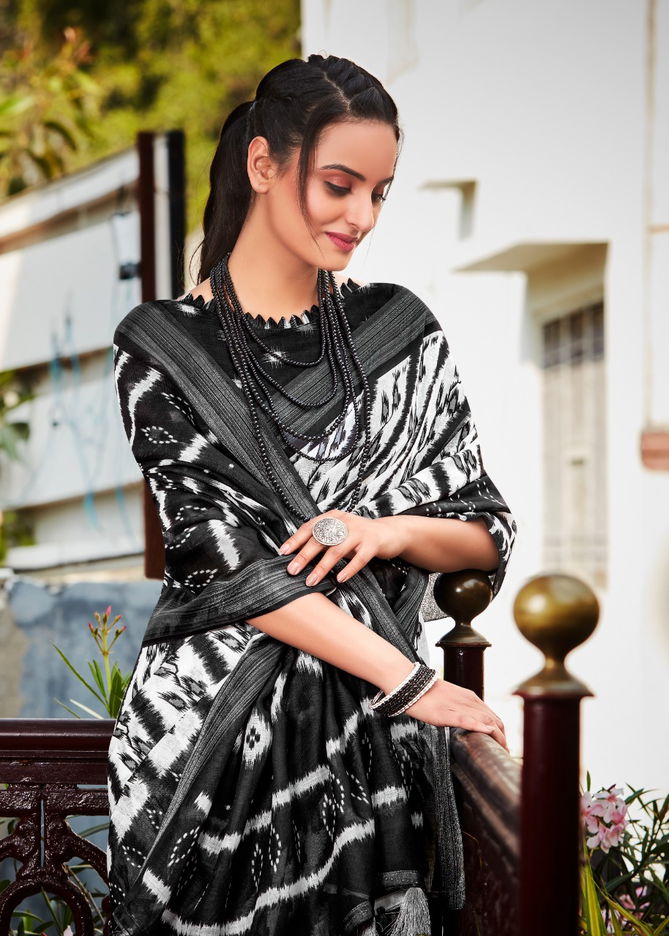 Shvetambar Black Patola Wholesale Designer Saree Catalog